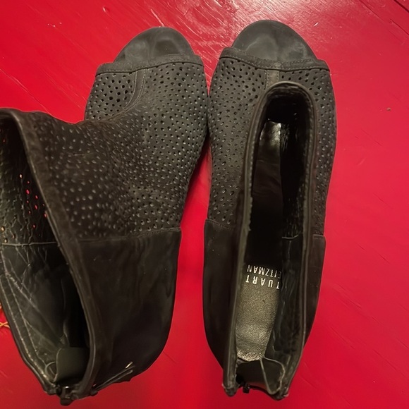 STUART WEITZMAN Suede Heels - Picture 10 of 12